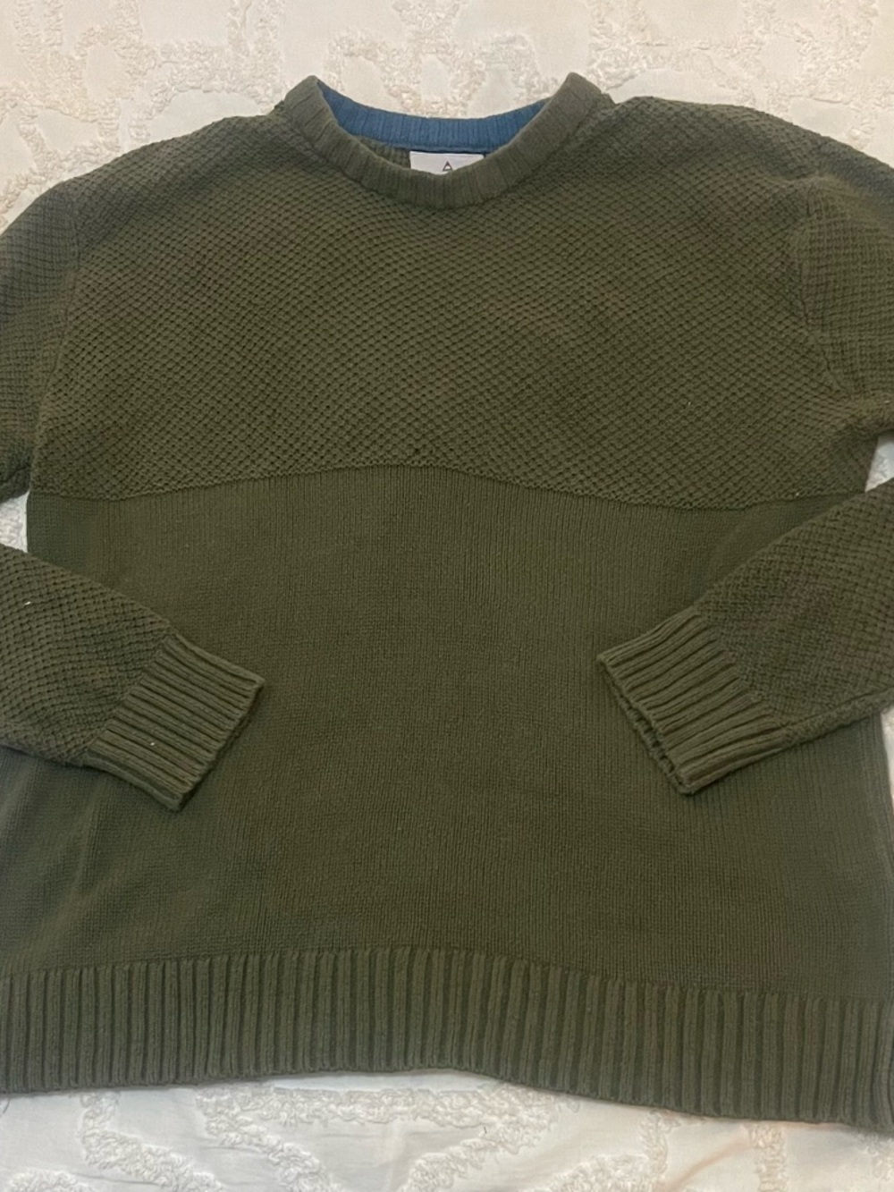 Olive Crewneck Sweater - Women's Scoop/Crew